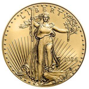 2024 $5 1/10-oz American Gold Eagle BU
