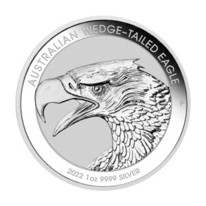 2022-P Australia 1 oz Silver Wedge-Tailed Eagle $1 Coin GEM BU