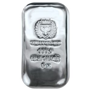 Germania Mint 1-oz Silver Cast Bar BU
