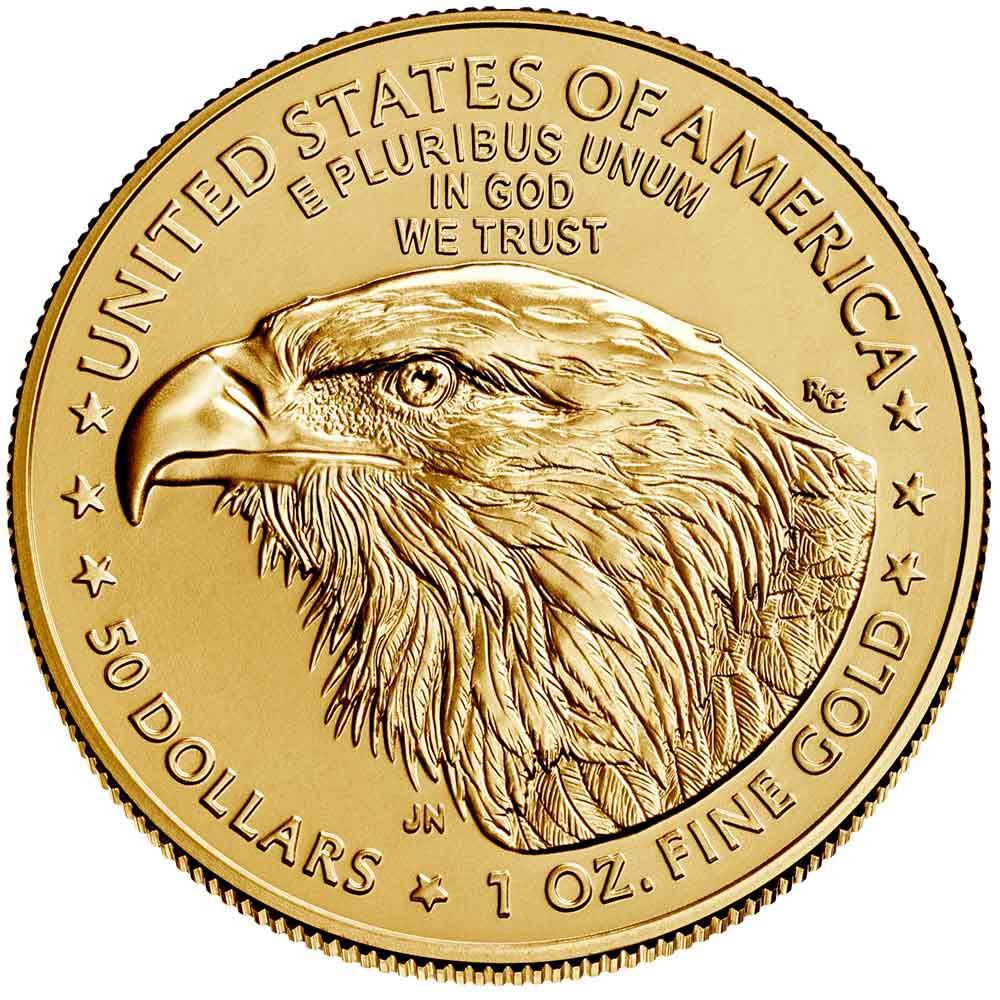 2023 1 oz Gold American Eagle $50 GEM BU