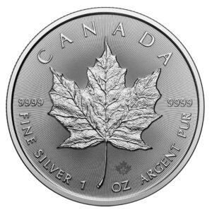 Canada 2024 $5 1 oz Silver Maple Leaf Coin GEM BU